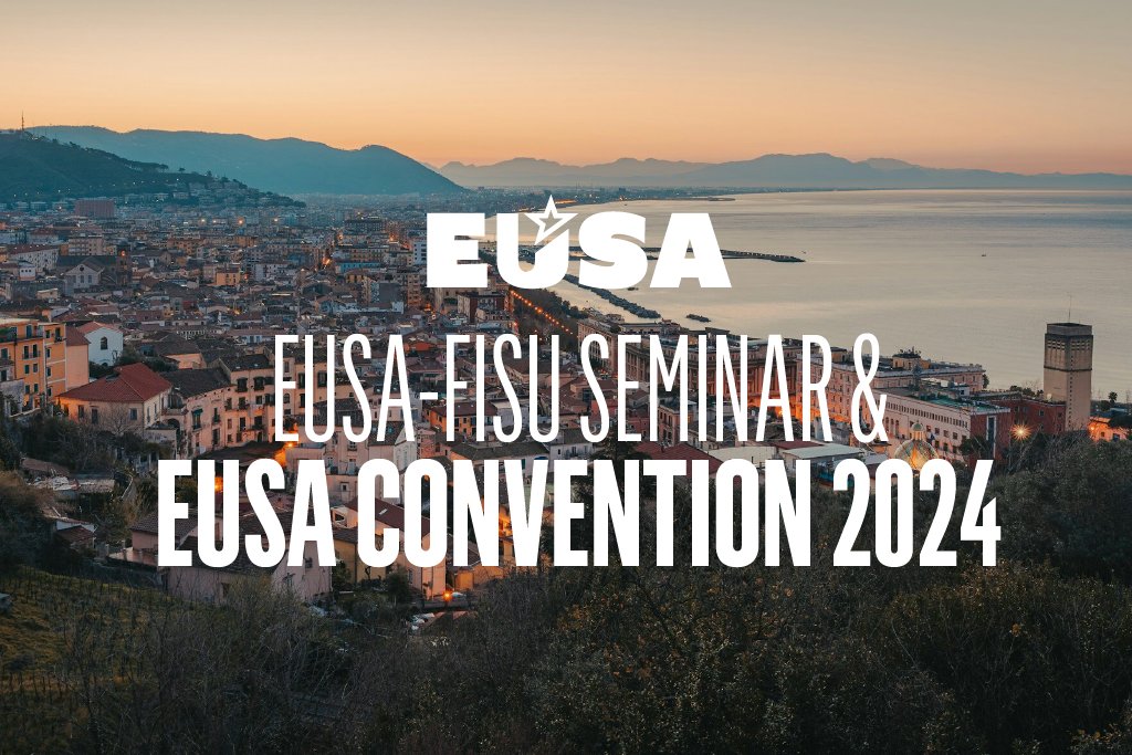 Save the date: EUSA Convention and EUSA-FISU Seminar 2024